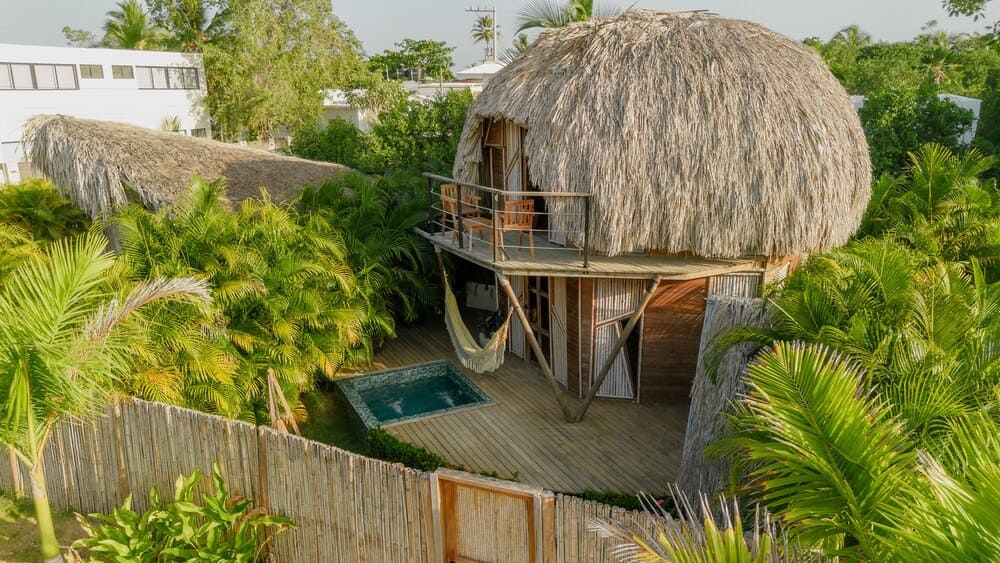 Glamping de dos pisos 1