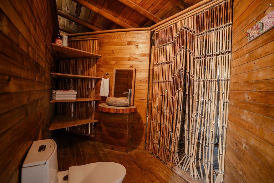 Glamping de dos pisos 3