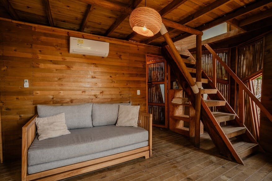Glamping de dos pisos 8
