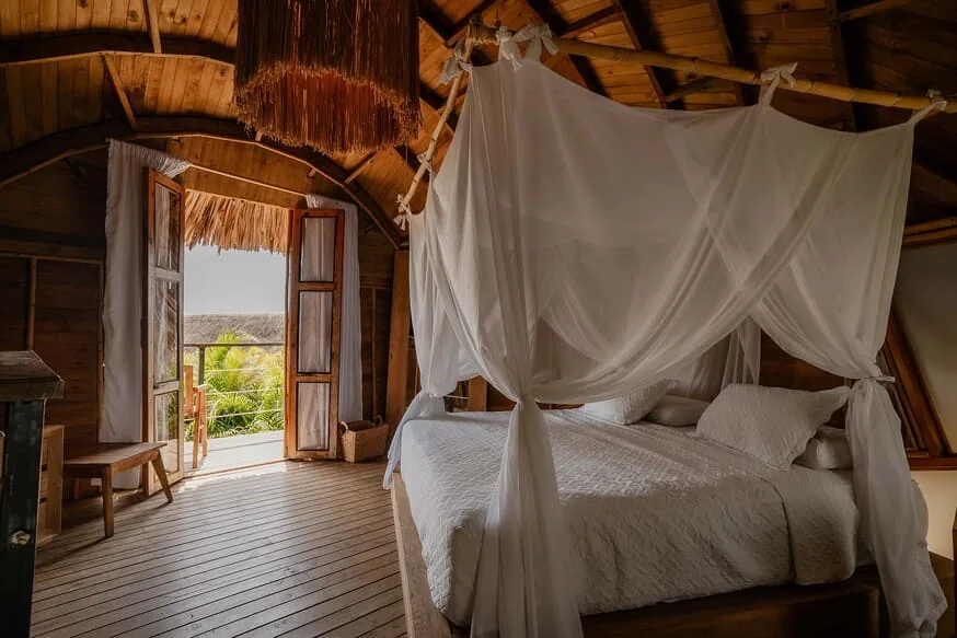 Glamping de dos pisos 12