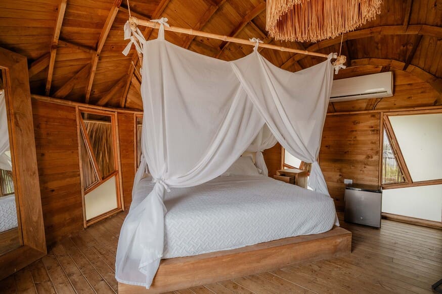 Glamping de dos pisos 14